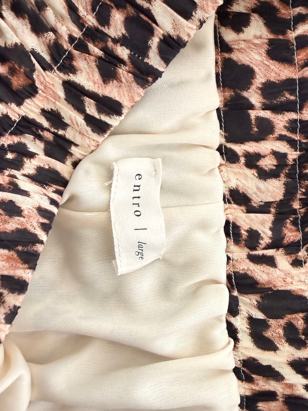 Entro Leopard-Print Two-Piece Set - Picture 5 of 5